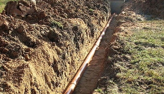 Копка траншей для водопровода в Бугульме: цена за метр от 924 руб.